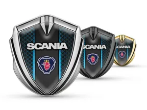 Scania Emblem Silicon Badge Modern Look High-End Style